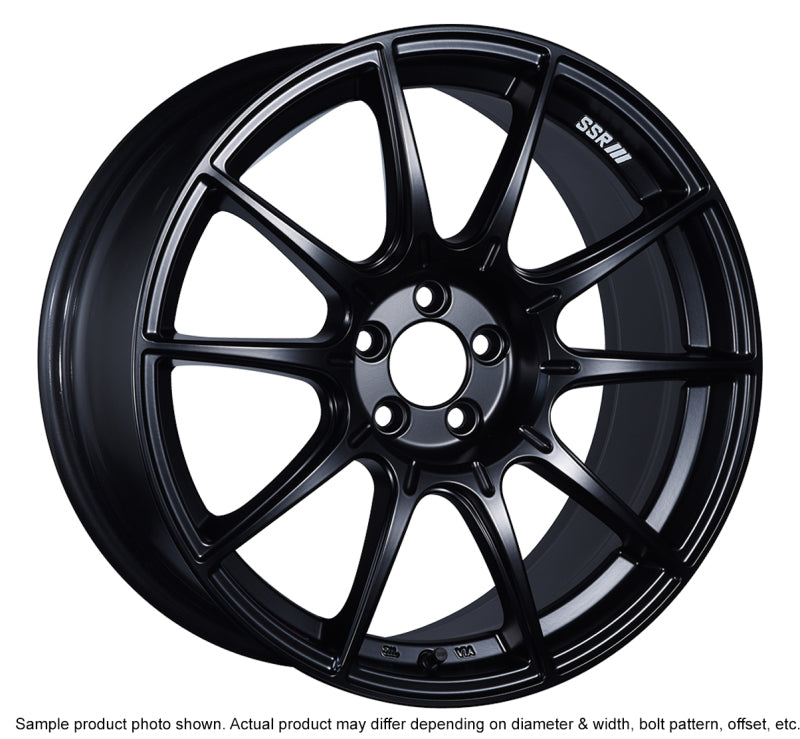 SSR GTX01 19x9.5 5x120 38mm Offset Flat Black Wheel - awdtuningtx