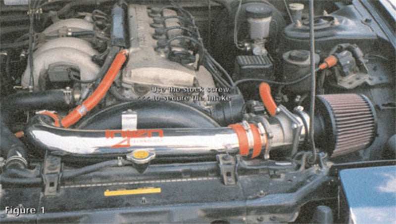 Injen 91-94 Nissan 240SX L4 2.4L Black IS Short Ram Cold Air Intake - awdtuningtx