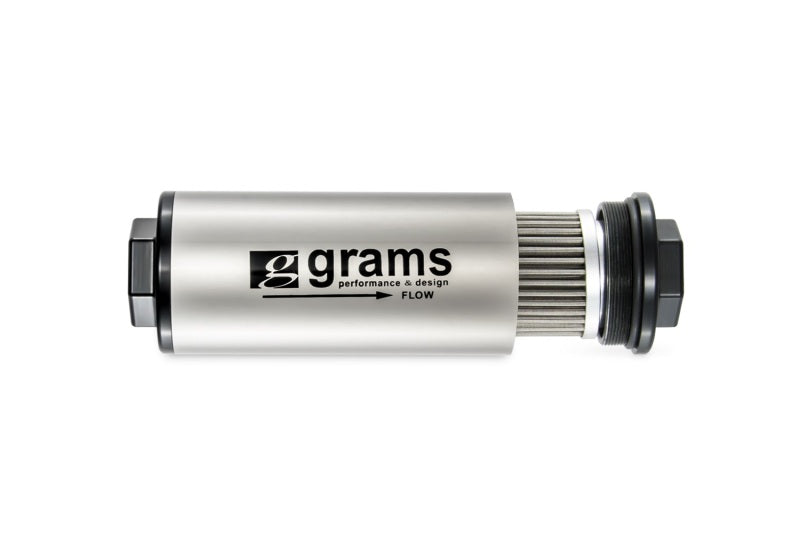 Grams Performance 100 Micron -8AN Fuel Filter - awdtuningtx