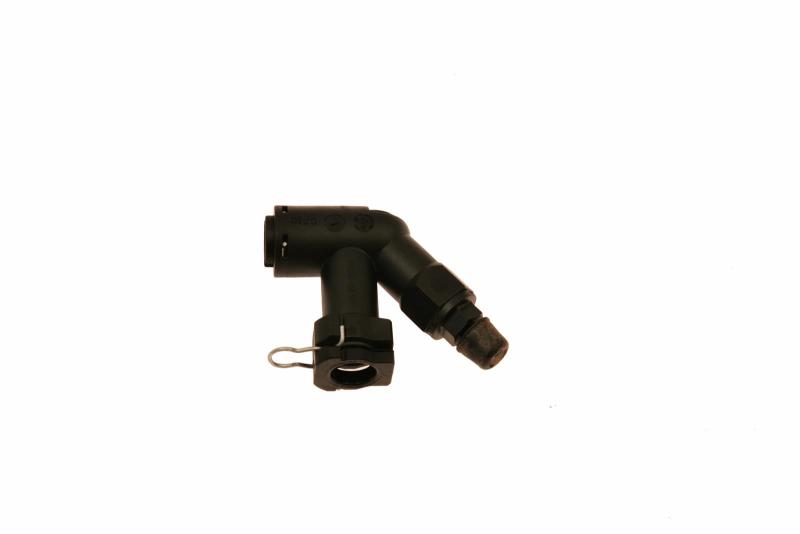 McLeod Fitting Elbow Connector W/Bleed Screw For Wire Clip Male Plug In Fittings - awdtuningtx