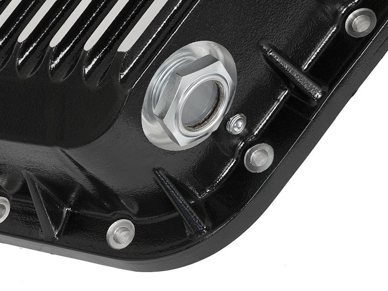 aFe Pro Series Rear Diff Cover Kit Black w/ Gear Oil 86-16 Ford F-250/F-350 V8 7.3L/6.0L/6.4L/6.7L - awdtuningtx