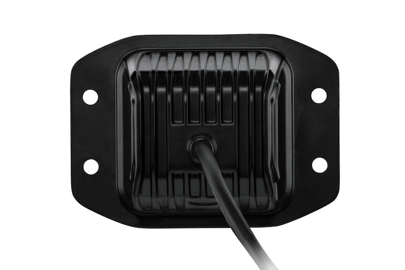 Hella Universal Black Magic 3.2in L.E.D. Cube Kit - Flood Beam (Flush Mount) - awdtuningtx