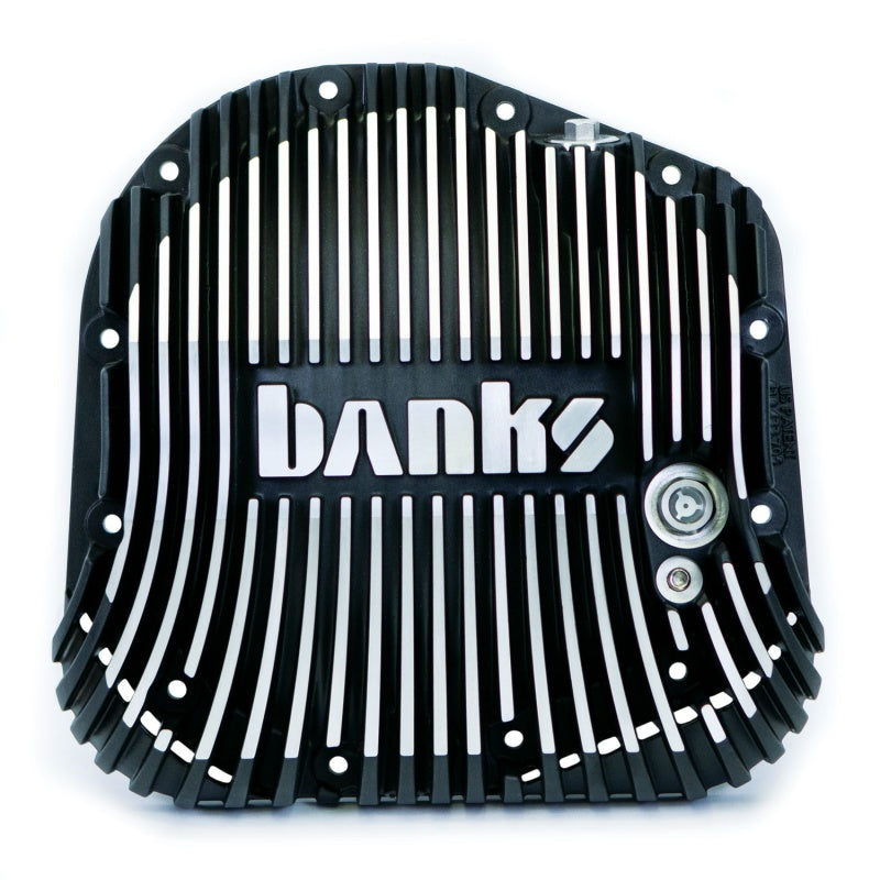 Banks 85-19 Ford F250/ F350 10.25in 12 Bolt Black Milled Differential Cover Kit - awdtuningtx