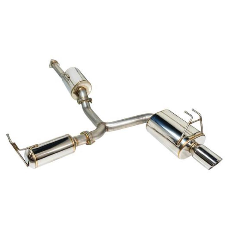 Remark 2000-2009 Honda S2000 Single Exit Cat-Back System w/Stainless Steel Tip - awdtuningtx