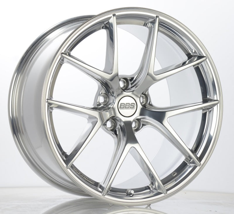 BBS CI-R 19x9 5x120 ET44 Ceramic Polished Rim Protector Wheel -82mm PFS/Clip Required - awdtuningtx