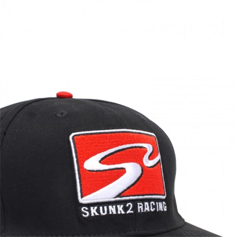 Skunk2 Team Baseball Cap Racetrack Logo (Black) - L/XL - awdtuningtx
