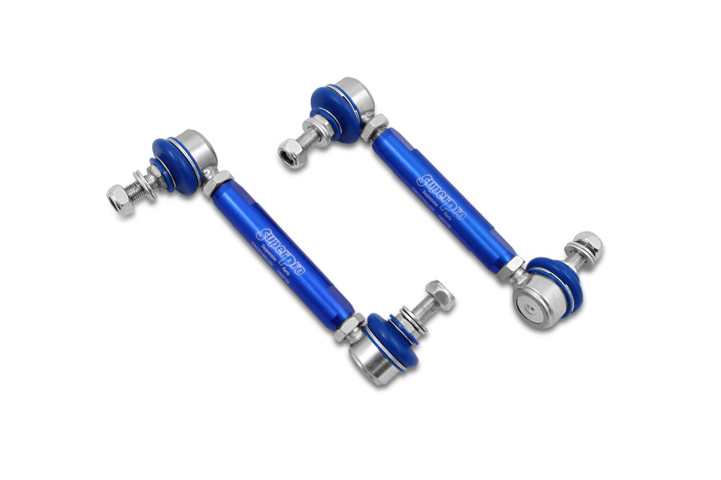 SuperPro 1991 Toyota MR2 Turbo Rear HD Adjustable End Link Set (10mm Studs 160mm-205mm Length) - awdtuningtx