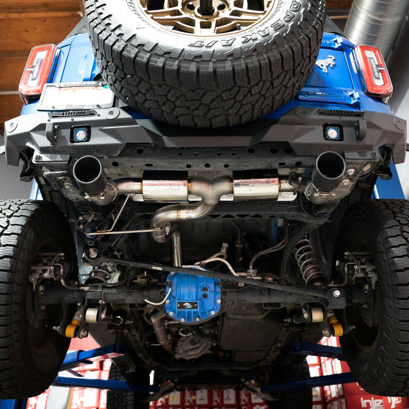 Injen 21-22 Ford Bronco L4-2.3L Turbo/V6-2.7L Twin Turbo SS Cat-Back Exhaust - awdtuningtx