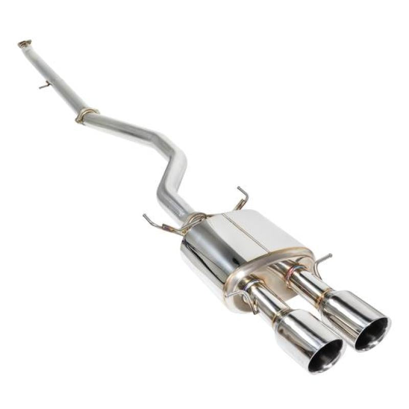 Remark 2017 Civic Si 4 Door Sedan Cat Back Exhaust w/Stainless Double Wall Tip (Not Resonated) - awdtuningtx