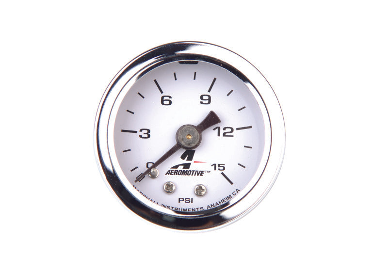 Aeromotive 0-15 PSI Fuel Pressure Gauge - awdtuningtx