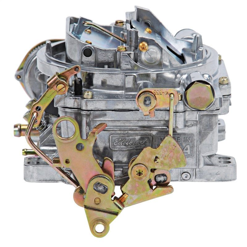 Edelbrock Carburetor Thunder Series 4-Barrel 800 CFM Electric Choke Calibration Satin Finish - awdtuningtx