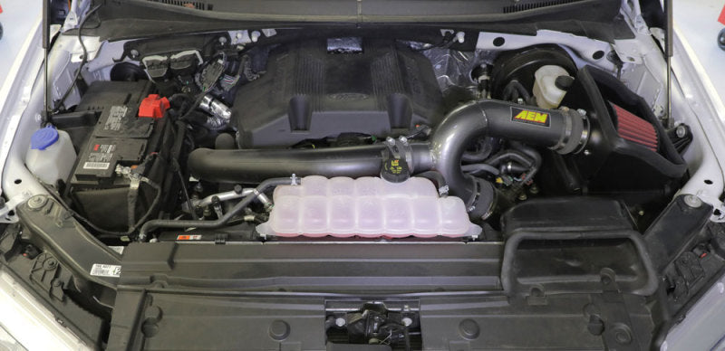 AEM 17-18 Ford F-150 3.5L V6 F/I Gunmetal Gray Cold Air Intake - awdtuningtx