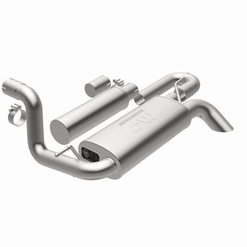 MagnaFlow 18-23 Jeep Wrangler JL 2.0L/3.6L Overland Series Axle-Back Exhaust - awdtuningtx