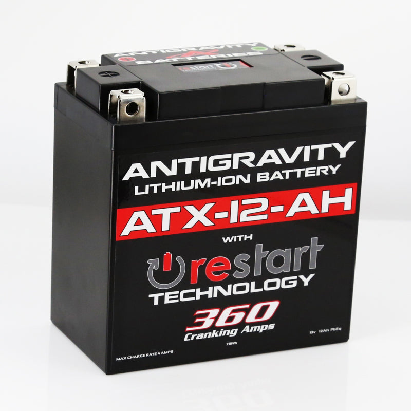 Antigravity YTX12B-BS Lithium Battery w/Re-Start - awdtuningtx