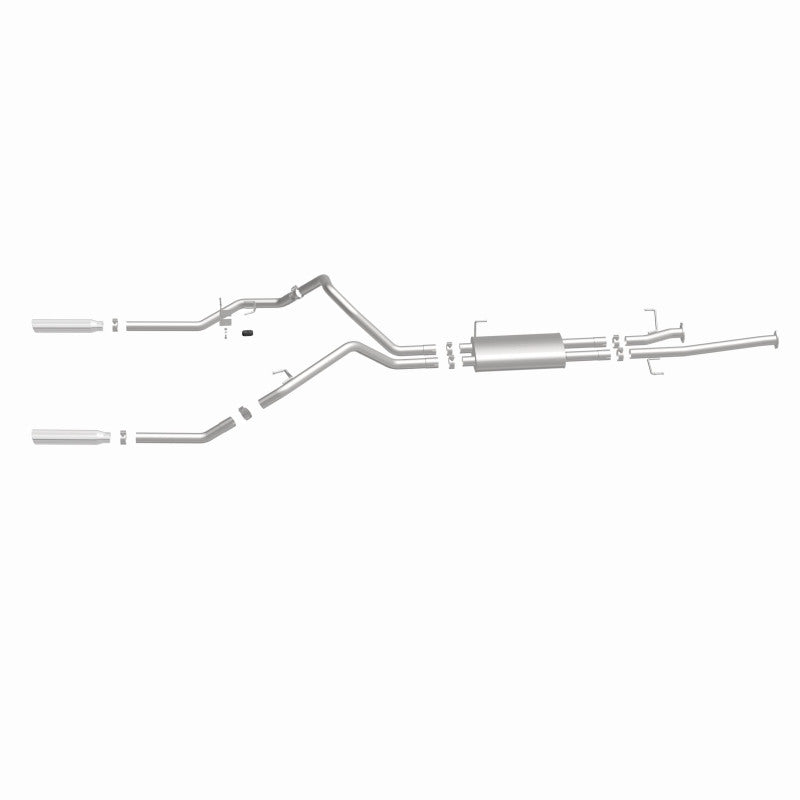 MagnaFlow 14 Toyota Tundra V8 4.6L/5.7L Stainless Cat Back Exhaust Dual Split Rear Exit - awdtuningtx