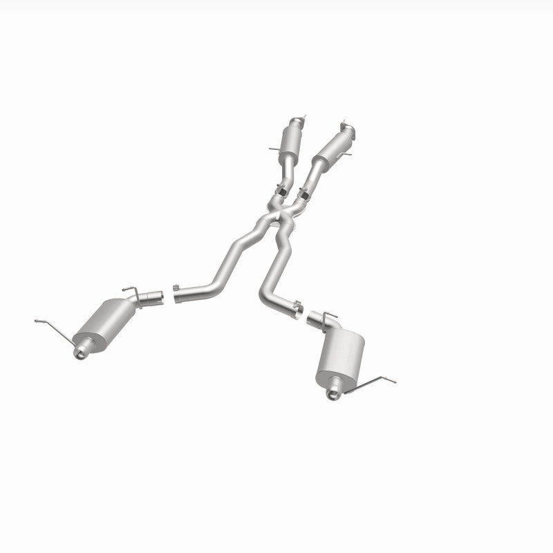 MagnaFlow 12 Jeep Grand Cherokee V8 6.4L Dual Split Rear Exit Stainless Cat Back Performance Exhaust - awdtuningtx