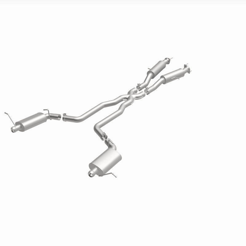 MagnaFlow 12 Jeep Grand Cherokee V8 6.4L Dual Split Rear Exit Stainless Cat Back Performance Exhaust - awdtuningtx