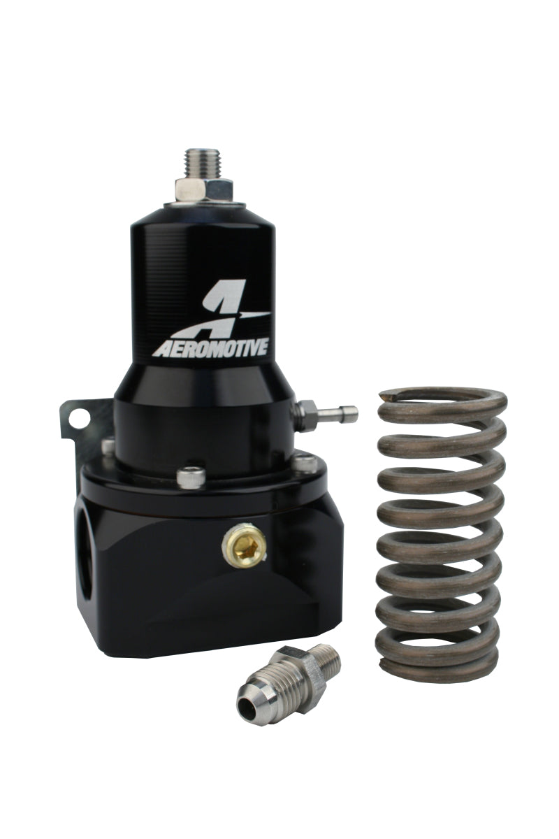 Aeromotive Regulator - 30-120 PSI - .313 Valve - 2x AN-10 Inlets / AN-10 Bypass - awdtuningtx