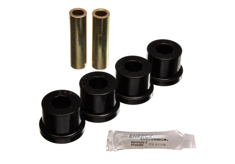 Energy Suspension 86-91 Mazda RX7 Black Rear Control Arm Bushing Set - awdtuningtx