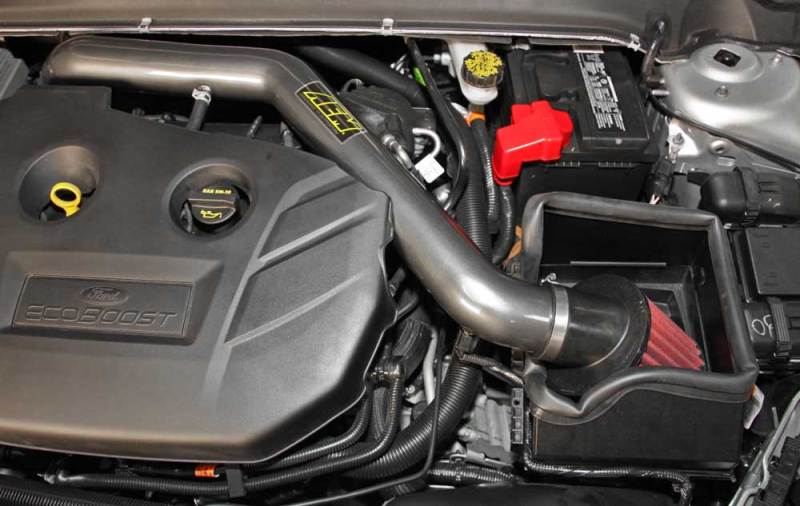 AEM 14-15 Ford Fusion 2.0L L4 Turbo - Cold Air Intake System - Gunmetal Gray - awdtuningtx
