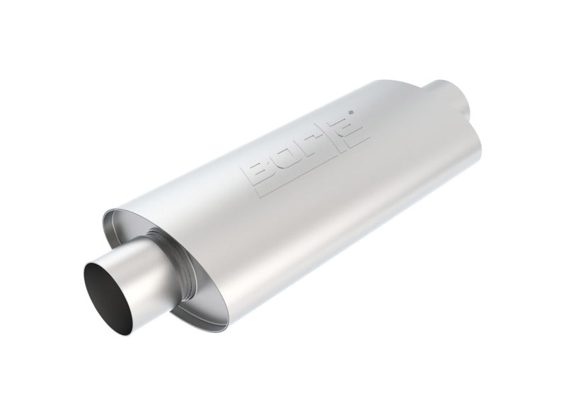 Borla XR-1 Racing Sportsman 3 inch Outlet / 3 inch Inlet Oval Muffler - awdtuningtx