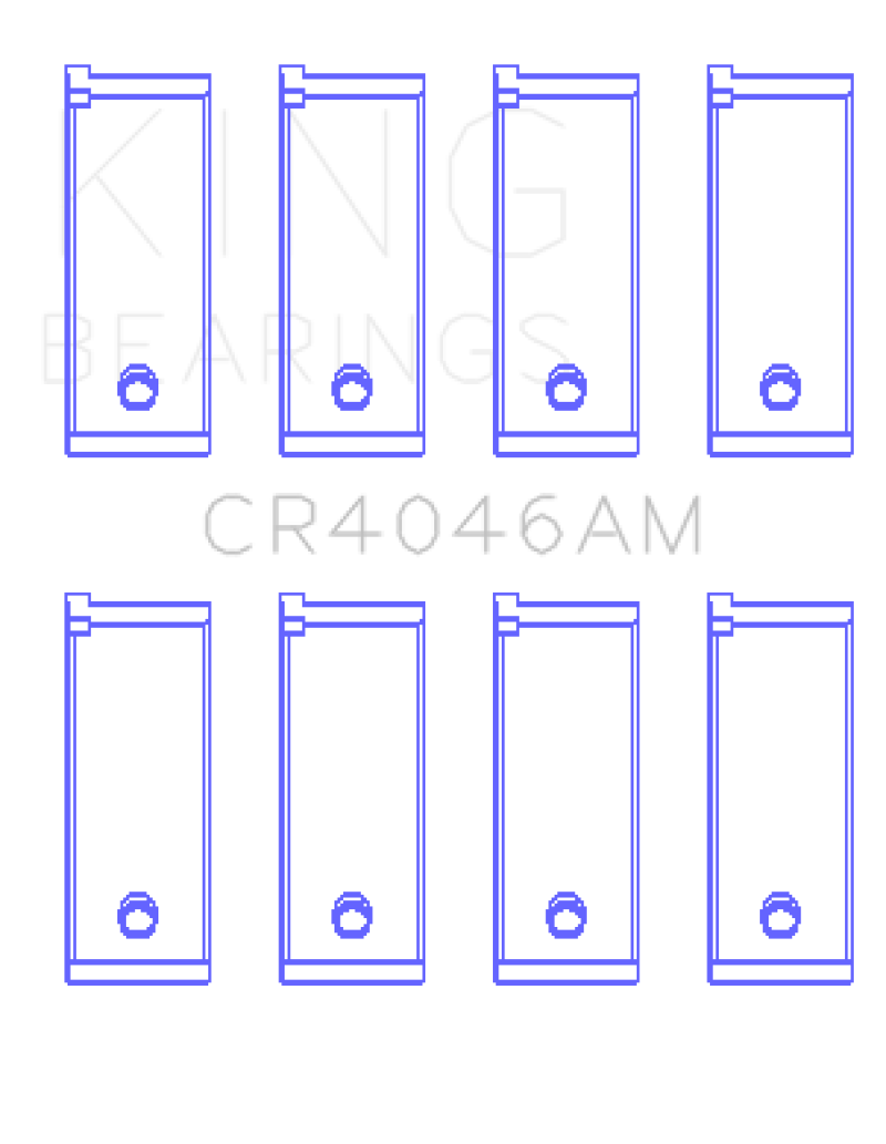 King Acura D16A1 (Size STD) Rod Bearing Set - awdtuningtx
