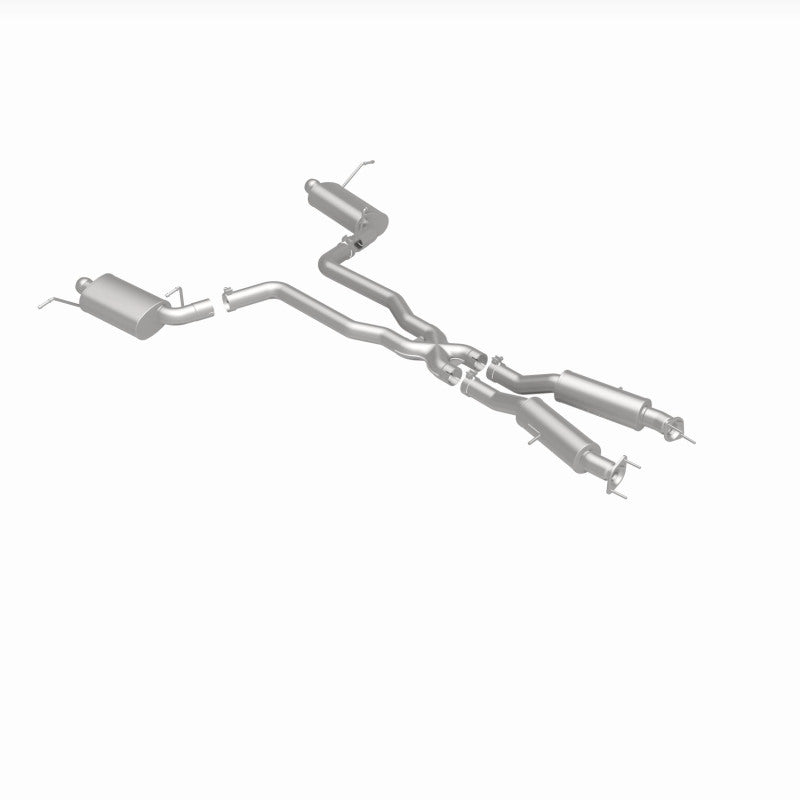 MagnaFlow 12 Jeep Grand Cherokee V8 6.4L Dual Split Rear Exit Stainless Cat Back Performance Exhaust - awdtuningtx