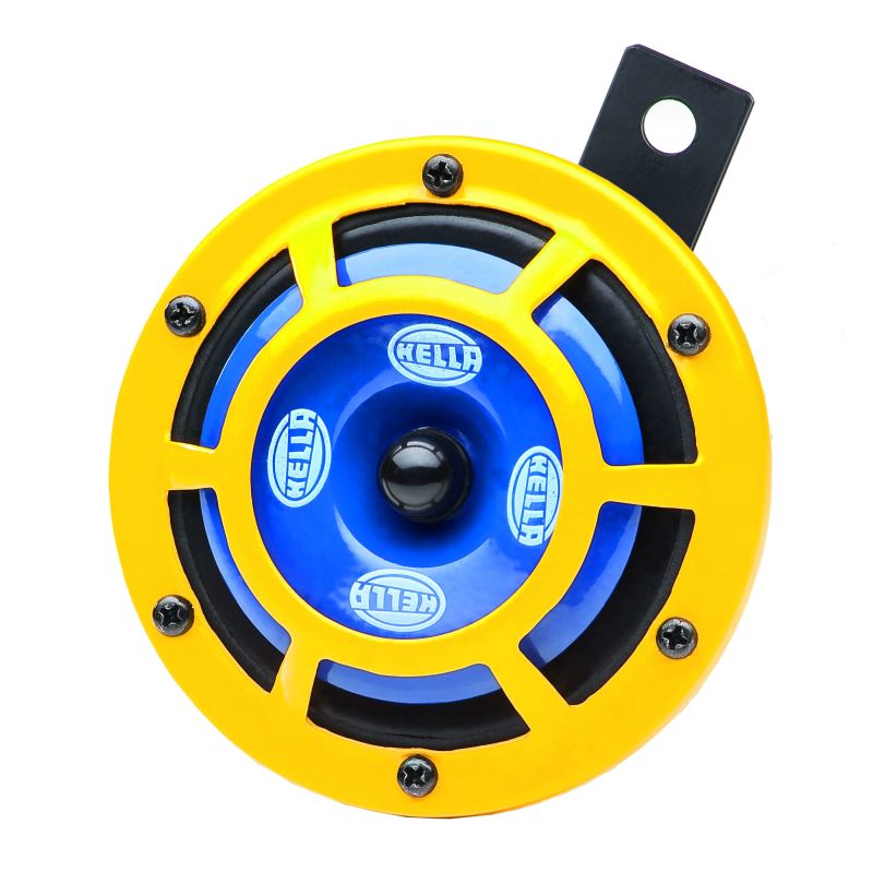 Hella Sharptone Horn Kit 12V 415/350Hz Yellow (3BB922000731 = H31000001) (Min Qty 360) - awdtuningtx