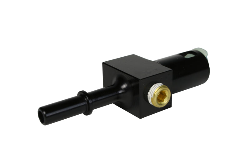 Aeromotive 5/16in Quick Connect with AN-06 port and 1/8in gauge port - awdtuningtx