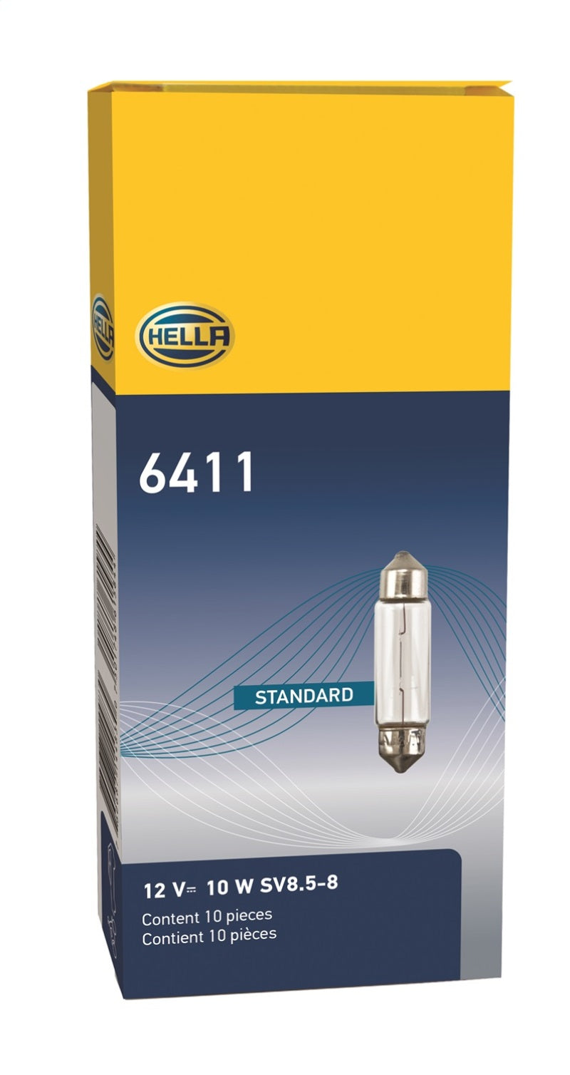 Hella Universal Clear 12V 10W 10x41mm T3.25 Bulb - awdtuningtx
