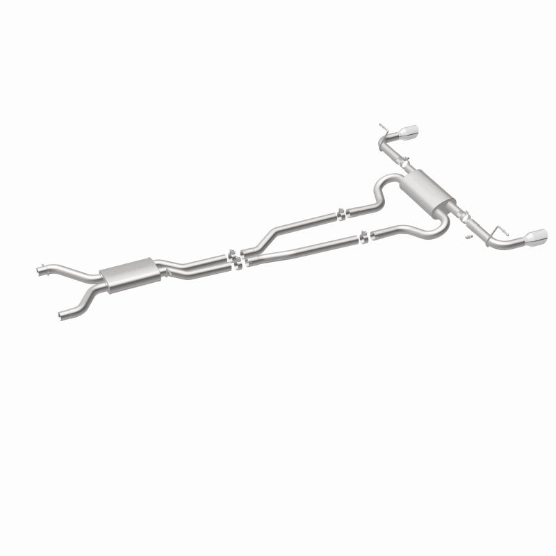 MagnaFlow 07 Audi Q7 V8 4.2L Dual Split Rear Exit Stainless Cat-Back Perf Exhaust - awdtuningtx