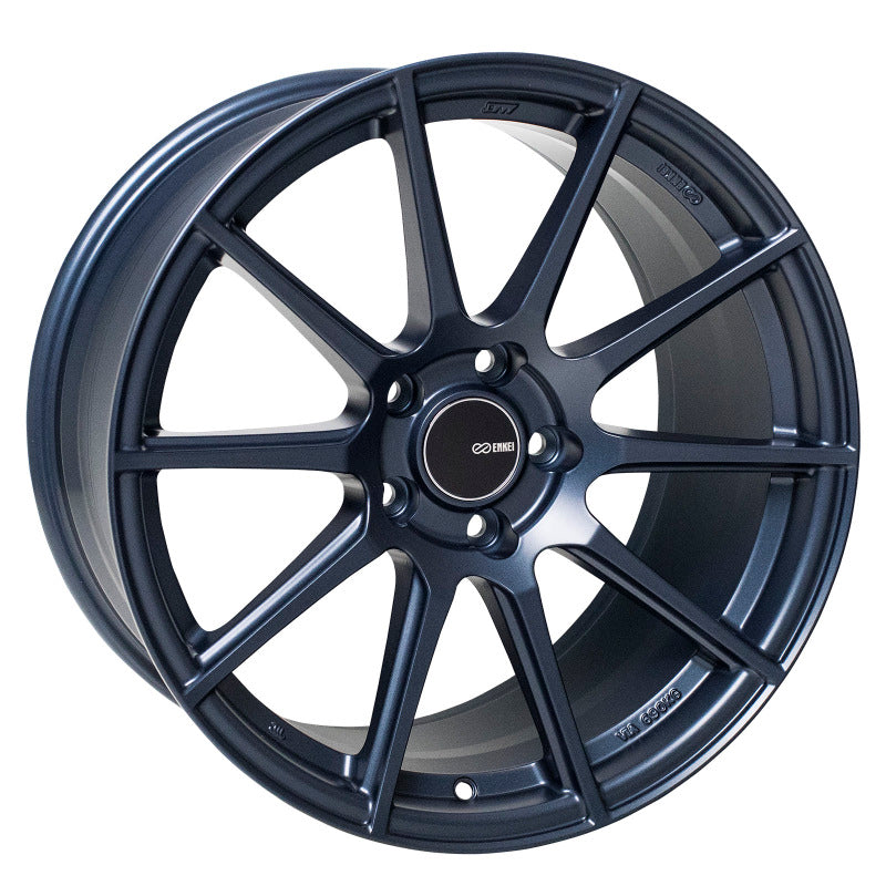 Enkei TS10 18x9.5 35mm Offset 5x114.3 Bolt Pattern 72.6mm Bore Dia Matte Blue Wheel (MOQ 40) - awdtuningtx