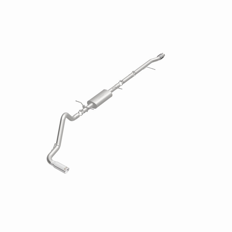 Magnaflow 14 Chevy Silverado V8 5.3L CC/EC Cab Single P/S Rear Exit Stainless Cat Back Perf Exhaust - awdtuningtx