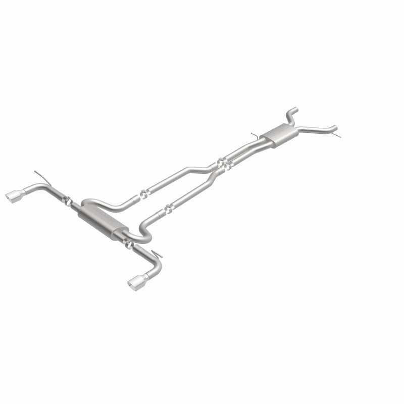 MagnaFlow 07 Audi Q7 V8 4.2L Dual Split Rear Exit Stainless Cat-Back Perf Exhaust - awdtuningtx