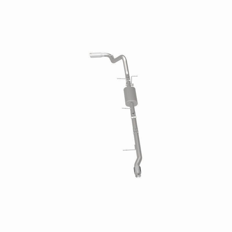 Magnaflow 14 Chevy Silverado V8 5.3L CC/EC Cab Single P/S Rear Exit Stainless Cat Back Perf Exhaust - awdtuningtx