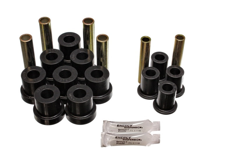 Energy Suspension Gm 4Wd Frt Sprg & Shackle Bush - Black - awdtuningtx