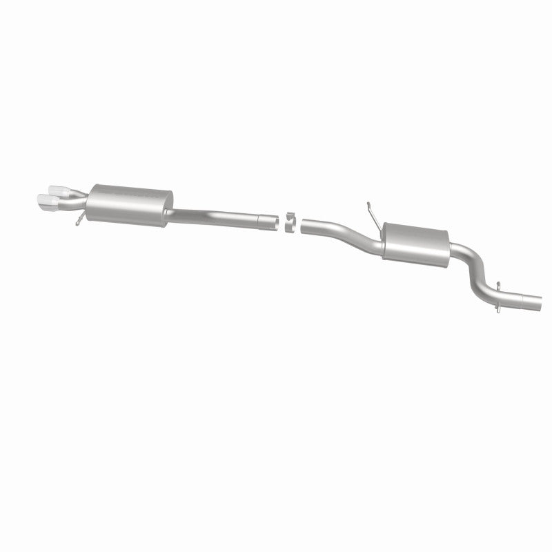 MagnaFlow 12 VW Jetta 2.0L Turbocharged Dual Straight D/S Rear Exit Stainless Cat Back Perf Exhaust - awdtuningtx