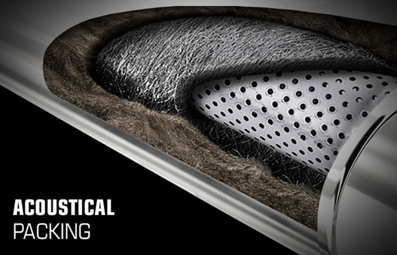 MagnaFlow Muffler Mag SS 14X6X6 2.5 C/C- Not Polished - awdtuningtx
