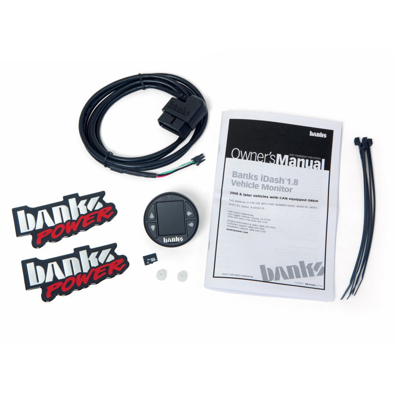 Banks Power iDash 1.8 DataMonster Universal CAN Stand-Alone Gauge - awdtuningtx