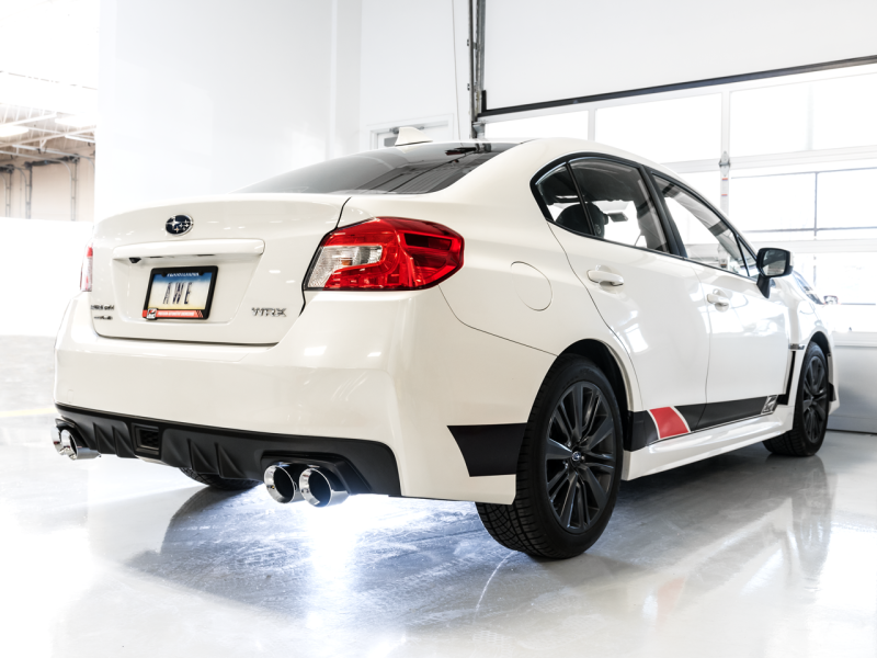 AWE Tuning 2015+ Subaru WRX VA Sedan Touring Edition Exhaust - Chrome Silver Tips (102mm) - awdtuningtx