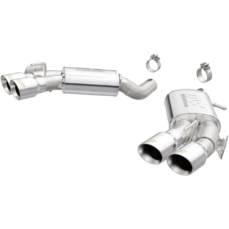 MagnaFlow 2016 Chevy Camaro 6.2L V8 Competition Axle Back w/ Quad Polished Tips - awdtuningtx