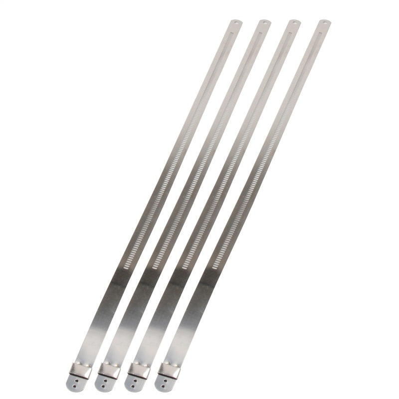 DEI Stainless Steel Positive Locking Tie 1/2in (12mm) x 14in - 4 per pack - awdtuningtx