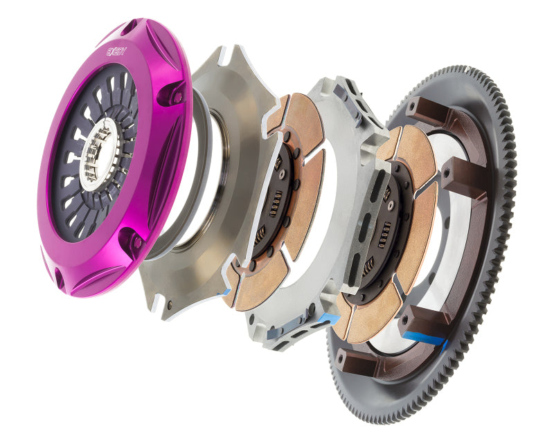 Exedy 1993-1995 Mazda RX-7 R2 Hyper Twin Cerametallic Clutch Sprung Center Disc Pull Type - awdtuningtx
