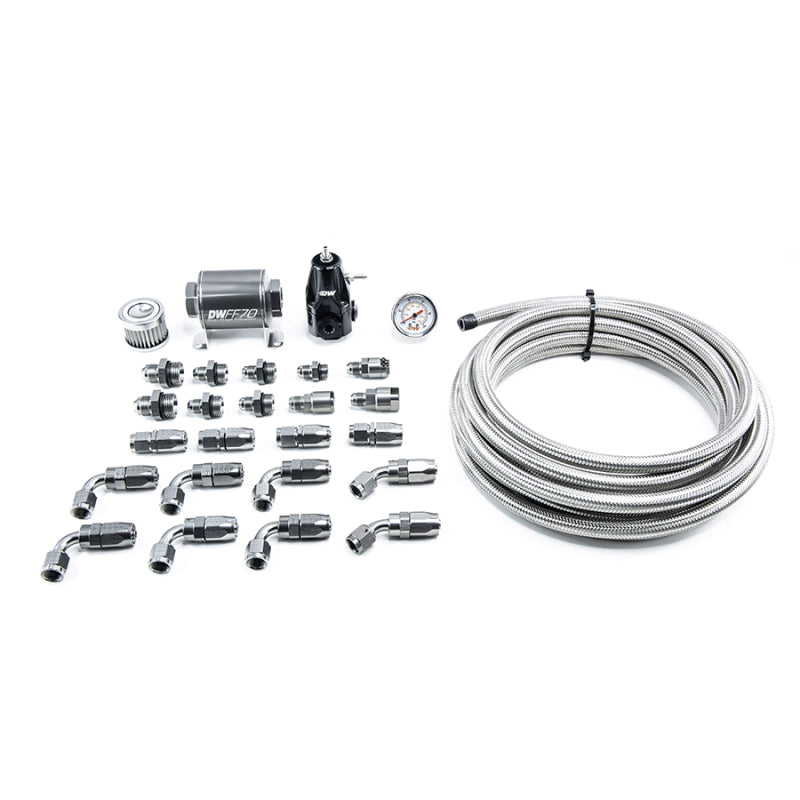 DeatschWerks 10-15 Chevy Camaro X2 Series Pump Module -6AN CPE Plumbing Kit - awdtuningtx
