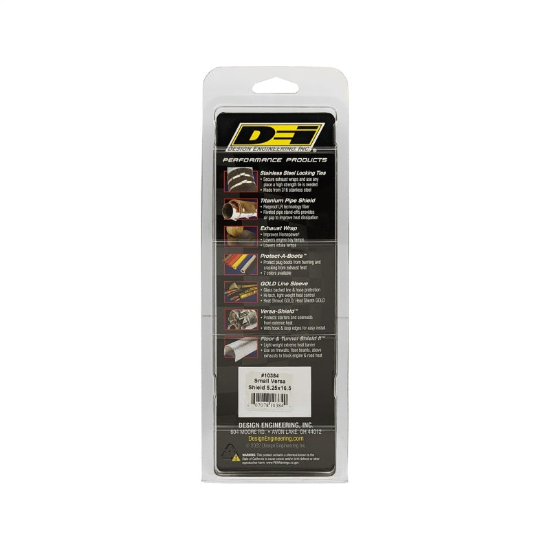 DEI Versa-Shield /Starter Shield 5-1/4in w x 16-1/2in l - Universal (Mini) Heat Shield - awdtuningtx