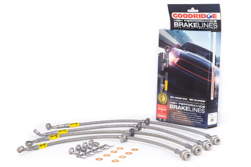 Goodridge 03+ Honda Accord w/ Rear Disc Brake Lines - awdtuningtx