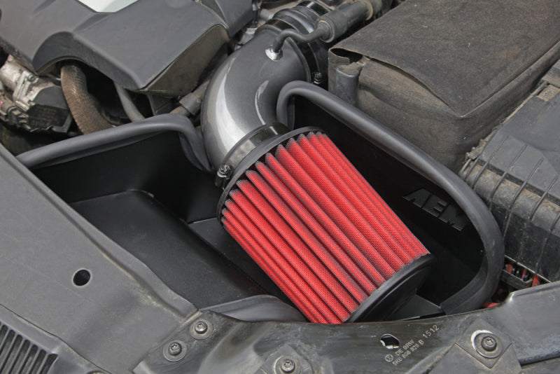AEM 11-14 Volkswagen Jetta 2.0L L4 - Cold Air Intake System - Gunmetal Gray - awdtuningtx