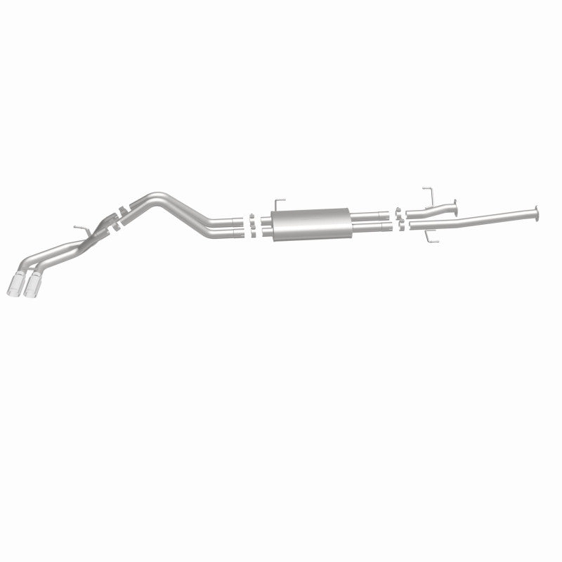 MagnaFlow 14 Toyota Tundra V8 4.6L/5.7L Stainless C/b Exhaust Dual same side pass. rear tire - awdtuningtx