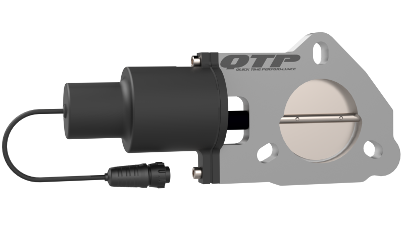 QTP 2.25in Bolt-On QTEC Electric Cutout Valve - Single - awdtuningtx