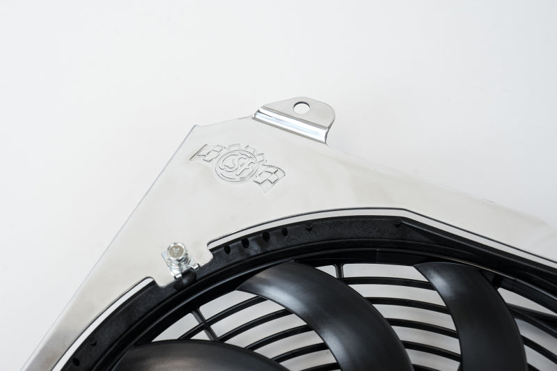 CSF 92-00 Honda Civic All-Aluminum Fan Shroud w/12in SPAL Fan - awdtuningtx
